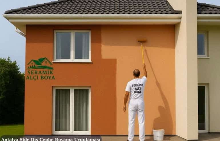 Antalya Side Dış Cephe Boyama 2025 8 Antalya Side Dış Cephe Boyama Uygulaması, Müstakil Ev Dış Cephe Boyama Uygulaması